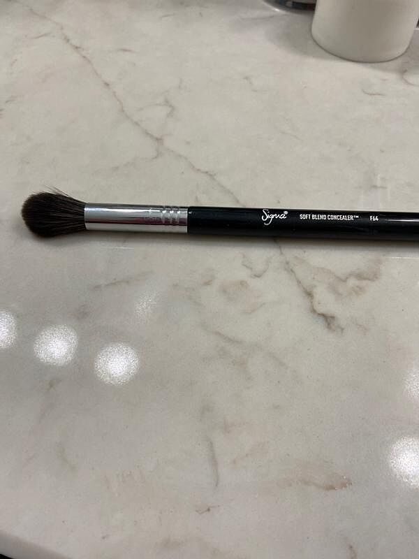 Sigma Face Brushes F64 Soft Blend Concealer pinceau anti-cernes fibres synthétiques