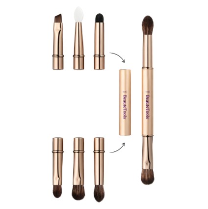 BeauteTools Makeup Brush Set INTERCHANGEABLE EYE KIT set de pinceaux