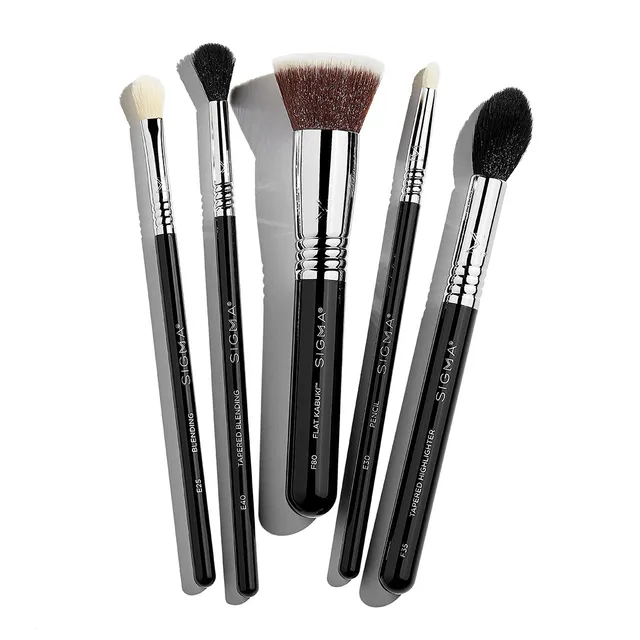 Sigma Brush Sets Most-Wanted Brush Set kit de 5 pinceaux synthétiques