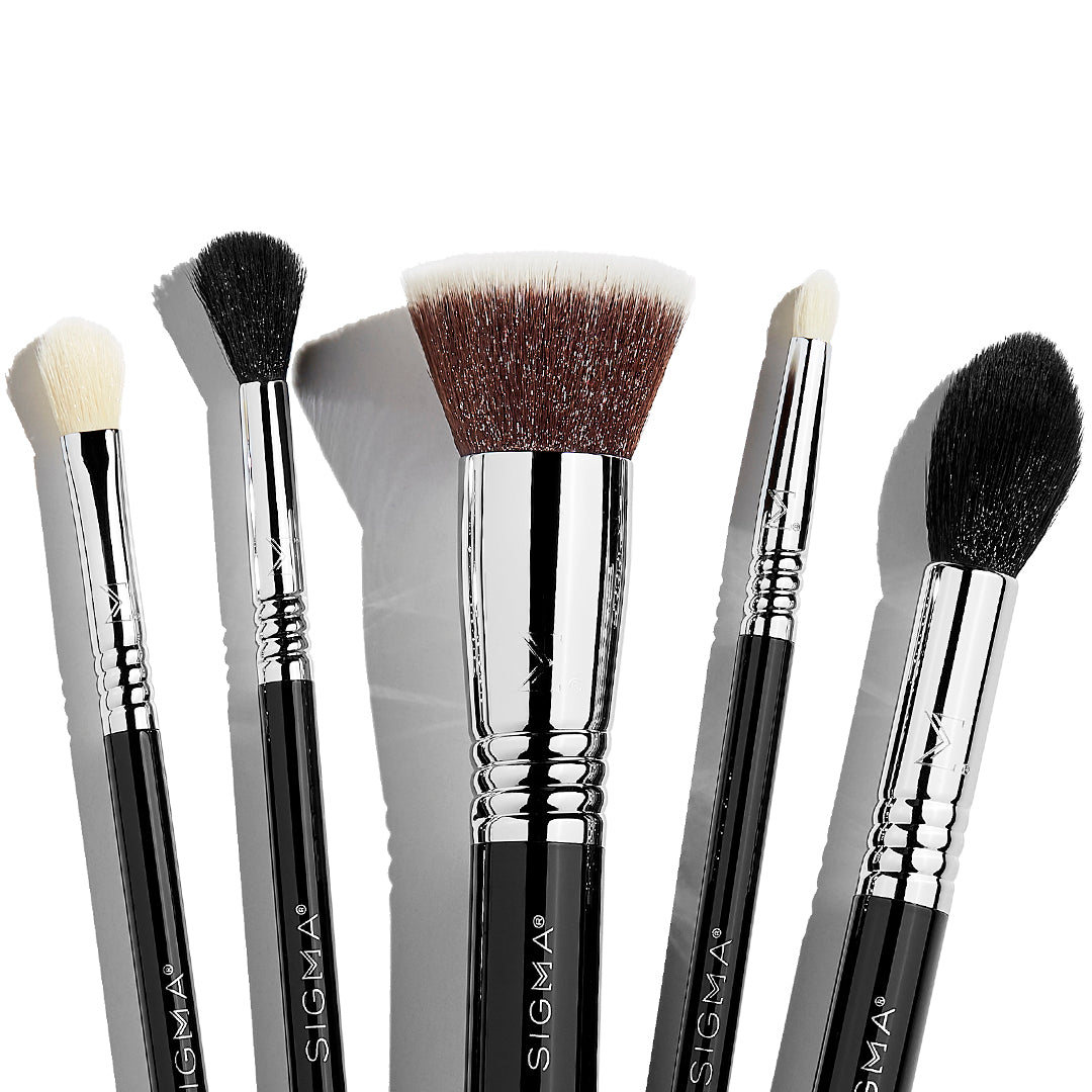 Sigma Brush Sets Most-Wanted Brush Set kit de 5 pinceaux synthétiques