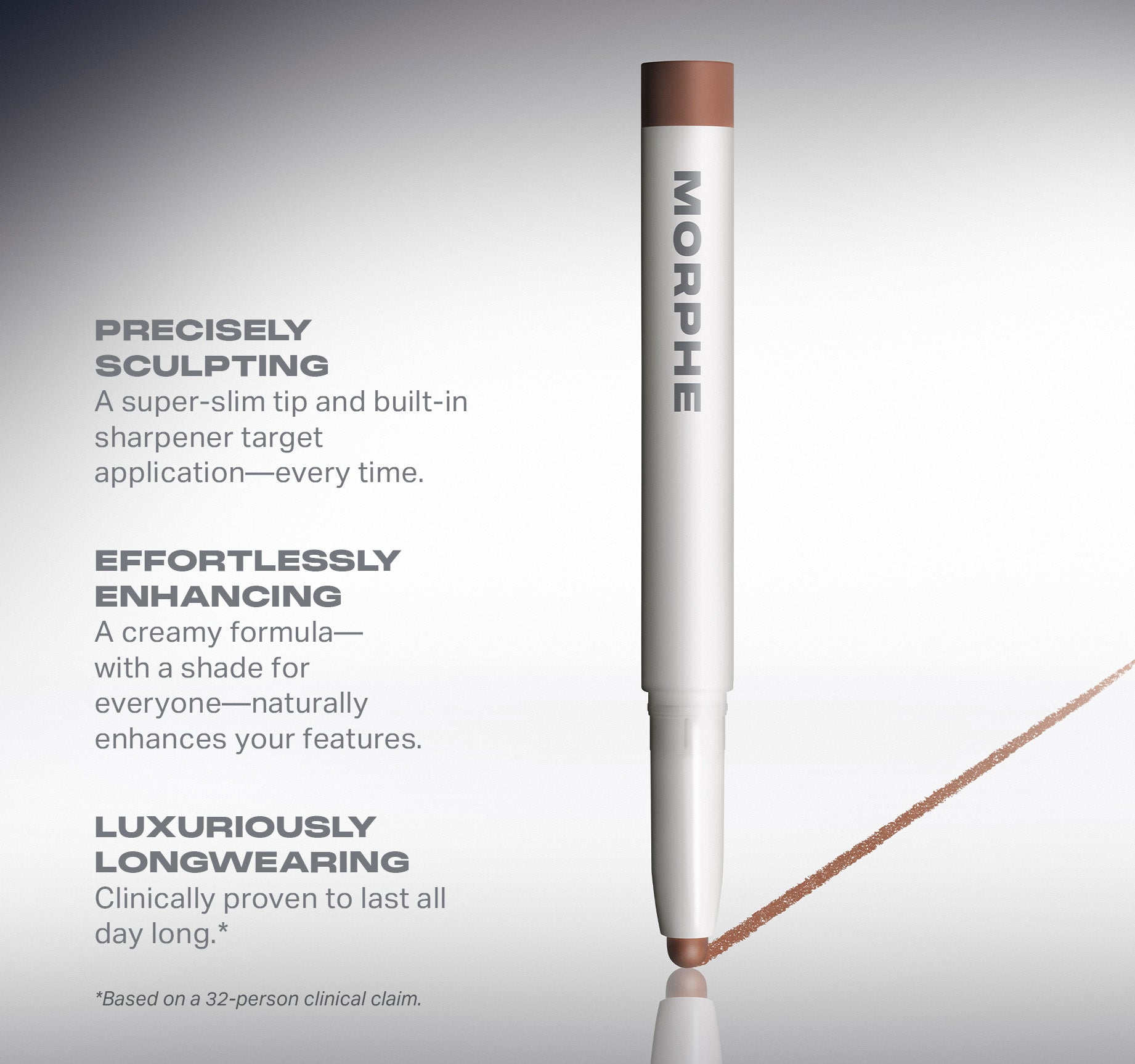 Morphe Bundles Beauty in the Details Bundle coffret crayon sourcils, 3 produits