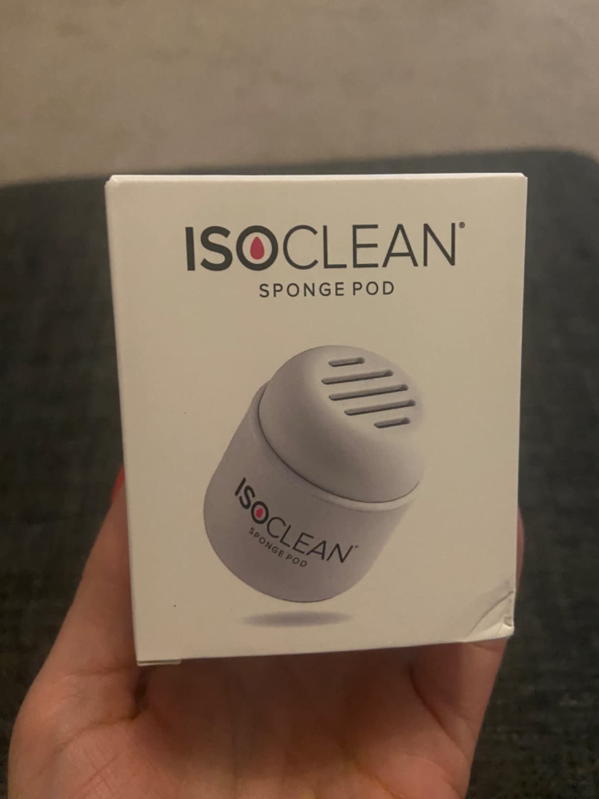TYVEK ISOCLEAN Makeup Accessories étui éponge maquillage silicone blanc ventilé