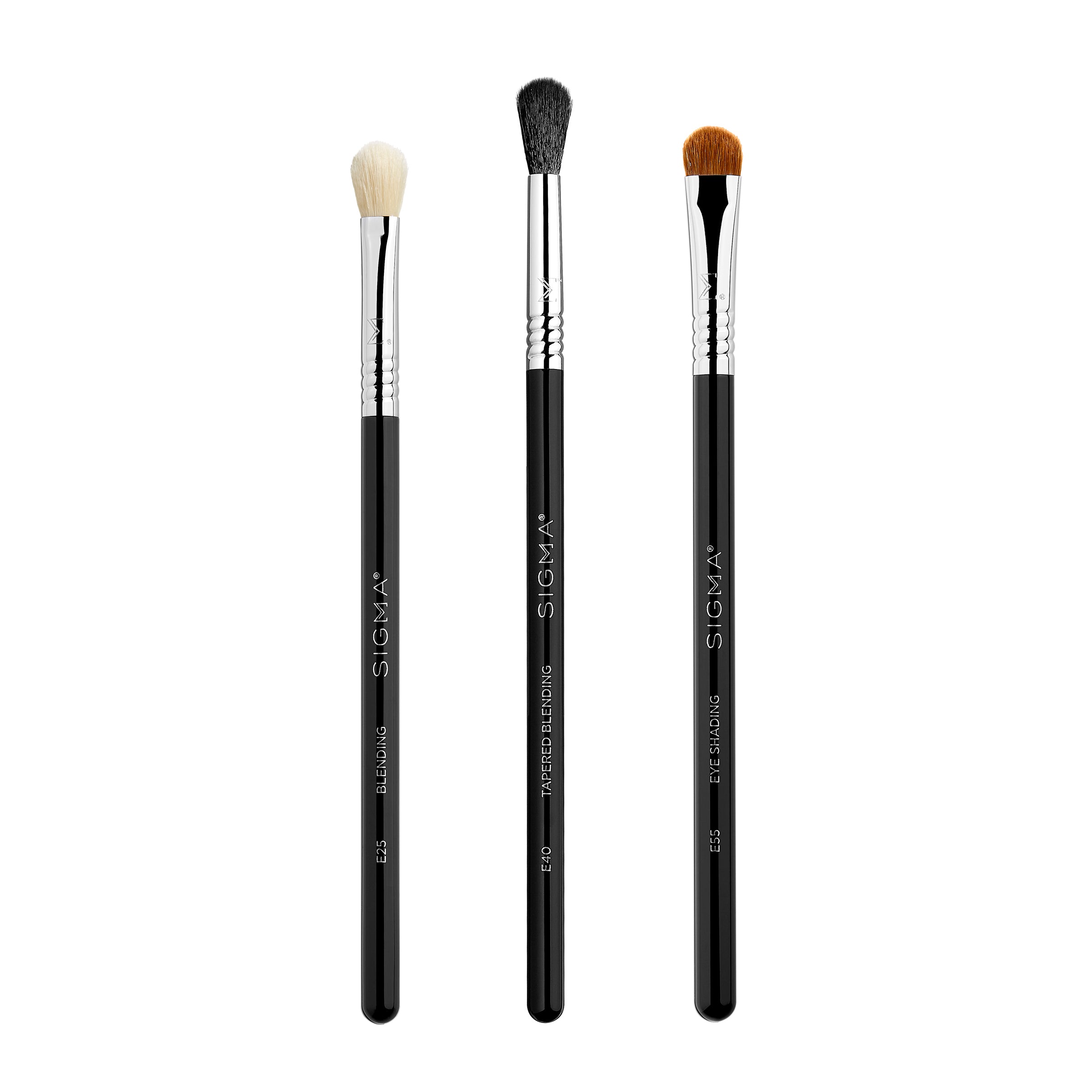 Sigma Brush Sets Best-Selling Eye Brush Trio pinceaux yeux synthétiques