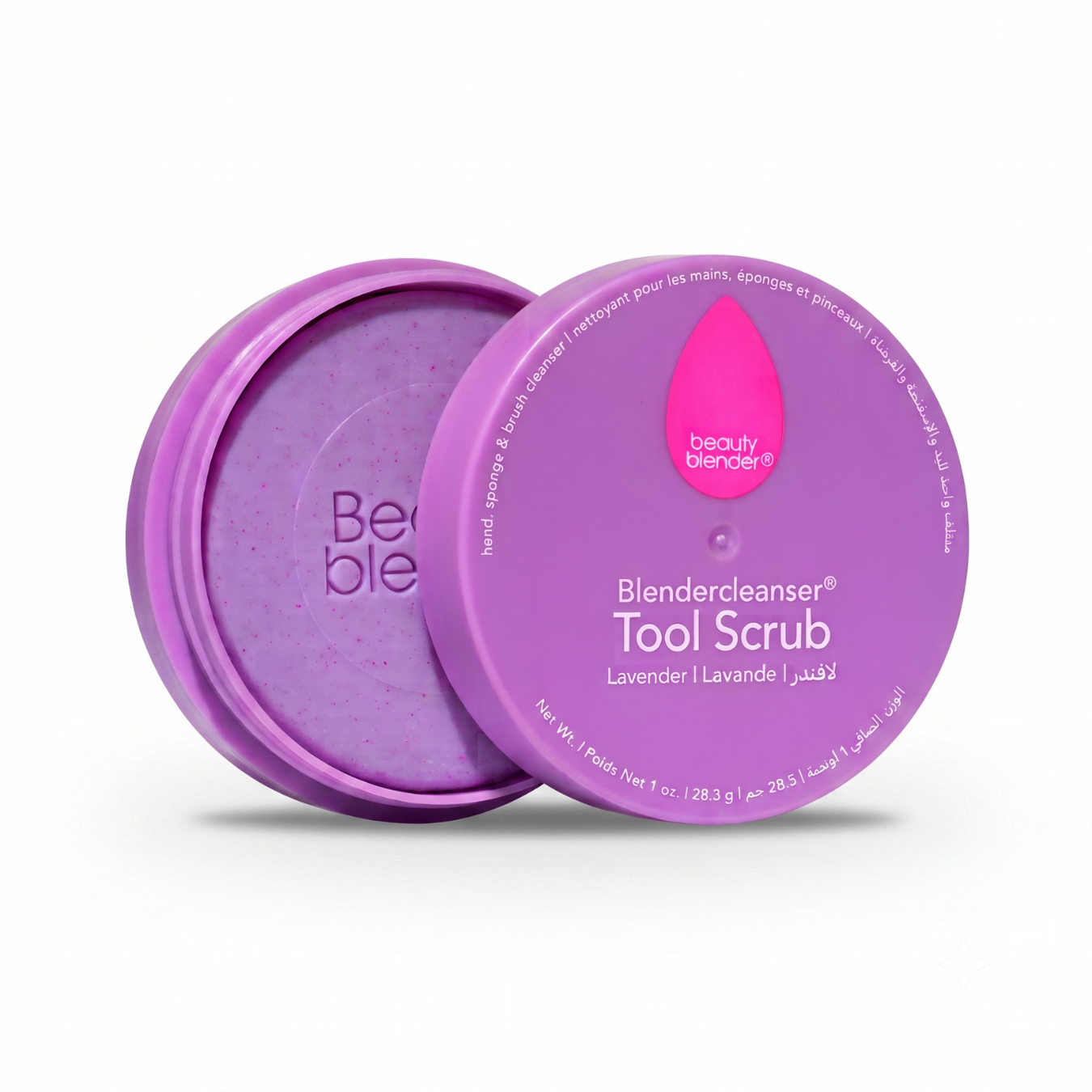 Beautyblender Blendercleanser Tool Scrub savon nettoyant Charcoal 1 oz