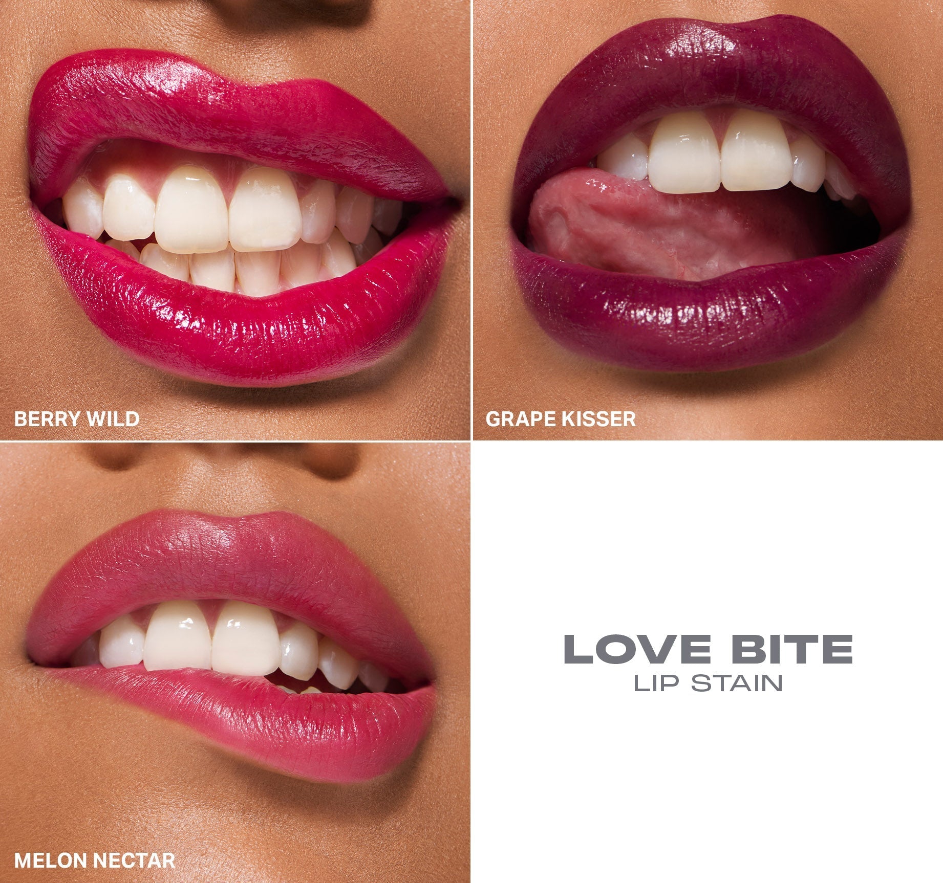 Morphe Lipstick Love Bite Lip Stain encre à lèvres Melon Nectar magenta