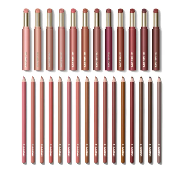 Morphe Bundles Lip Filter & Signature Lip Pencil Ultimate Bundle kit lèvres 28 pièces