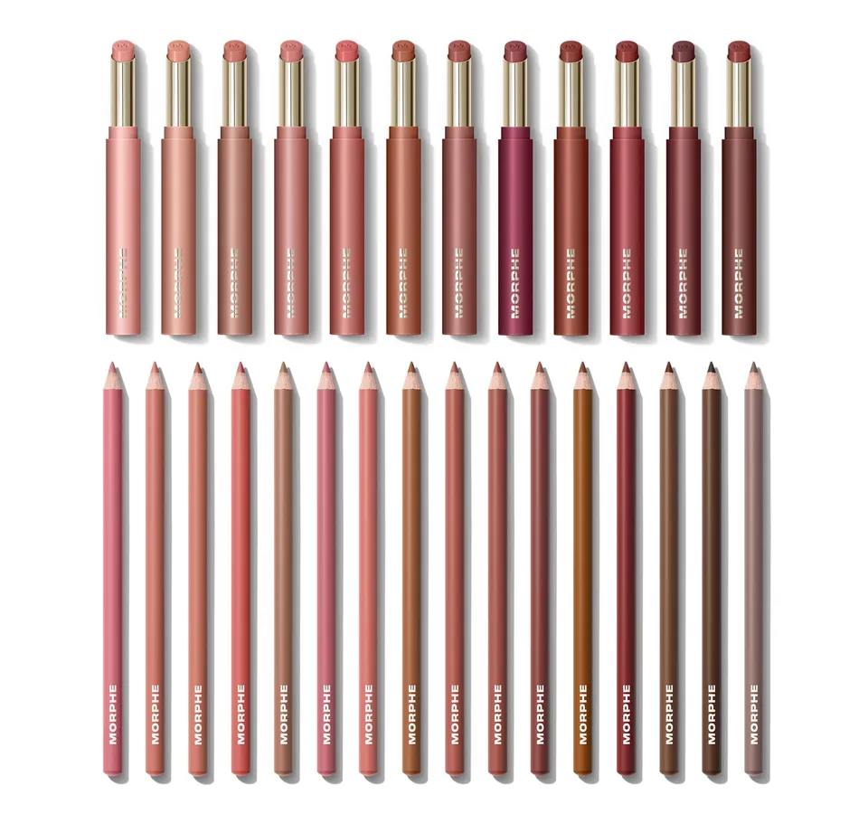 Morphe Bundles Lip Filter & Signature Lip Pencil Ultimate Bundle kit lèvres 28 pièces