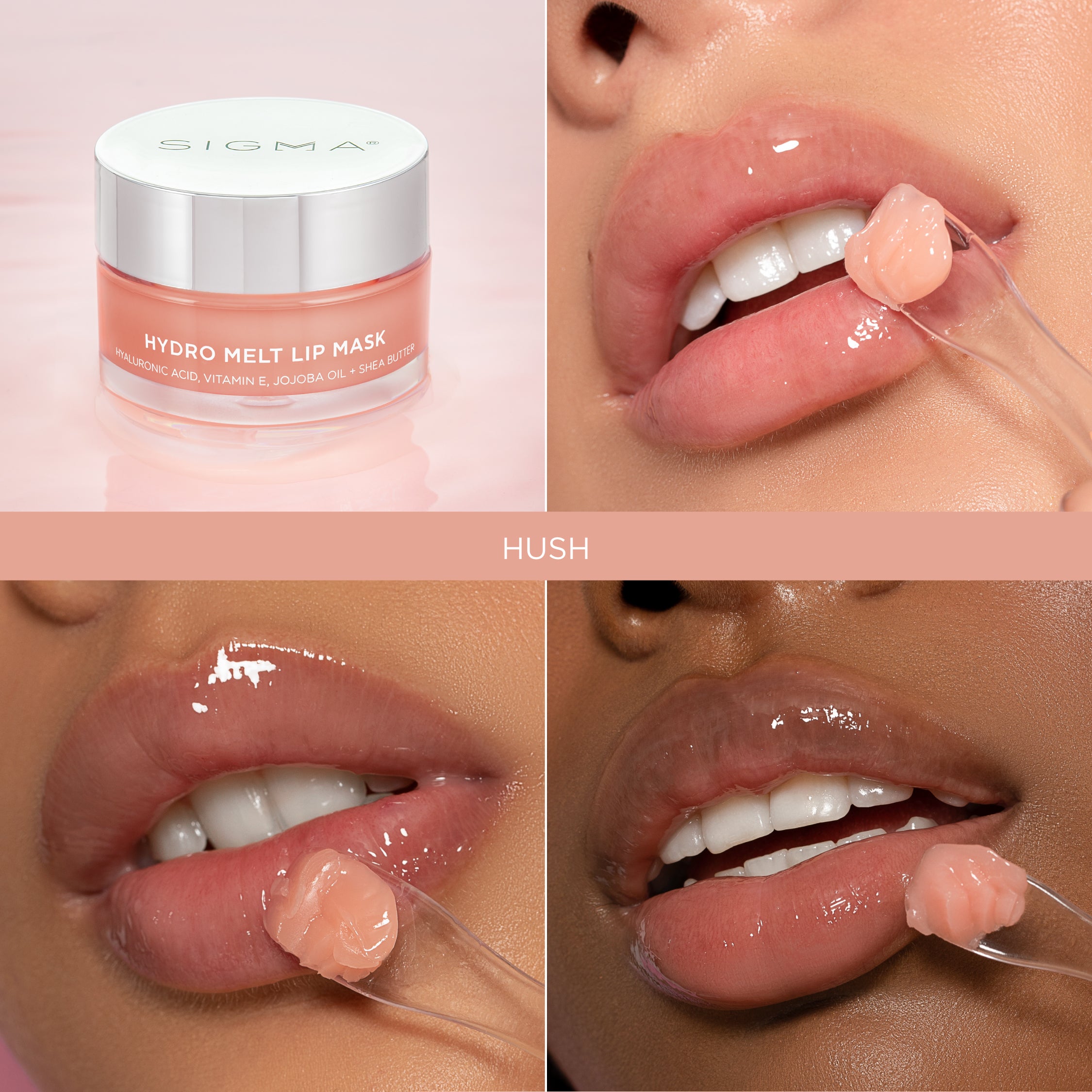 Sigma Lip Makeup Hydro Melt Lip Mask masque lèvres Hush 9,6 g hydratant