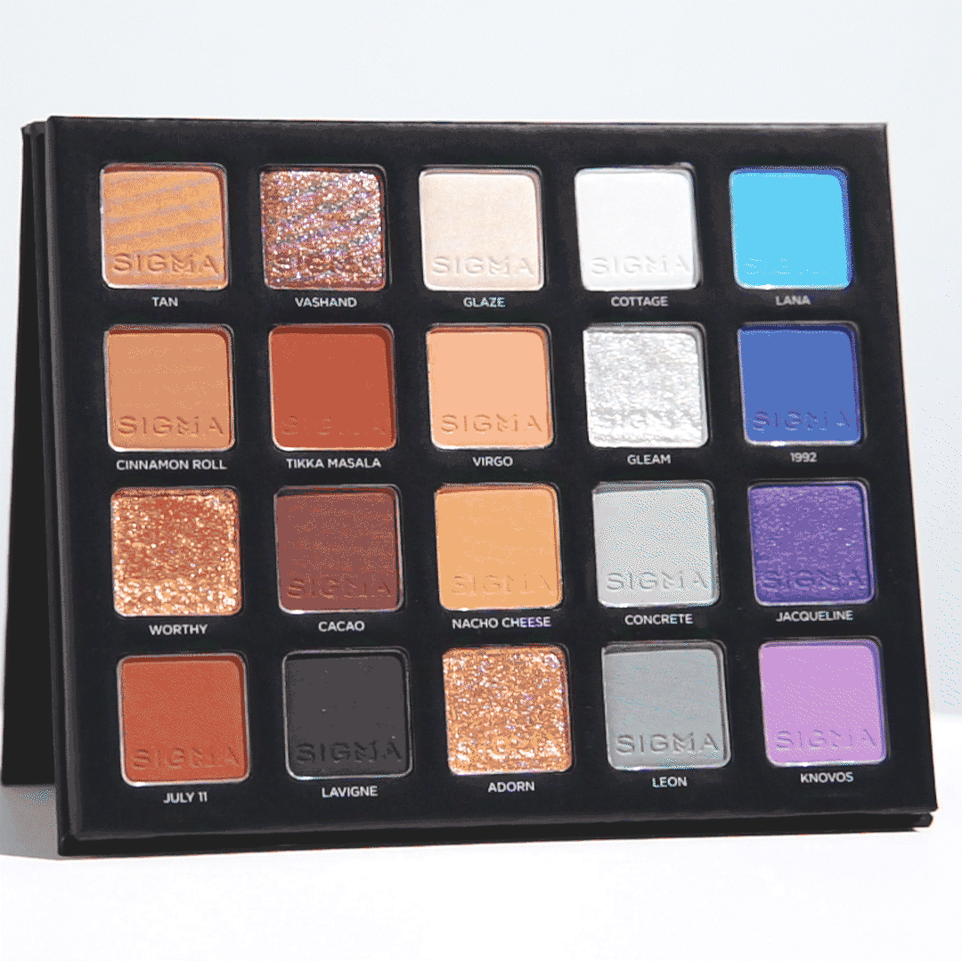 Sigma Eye Makeup Sigma x An Knook Pro Eyeshadow Palette palette yeux 20 teintes 23,5 g