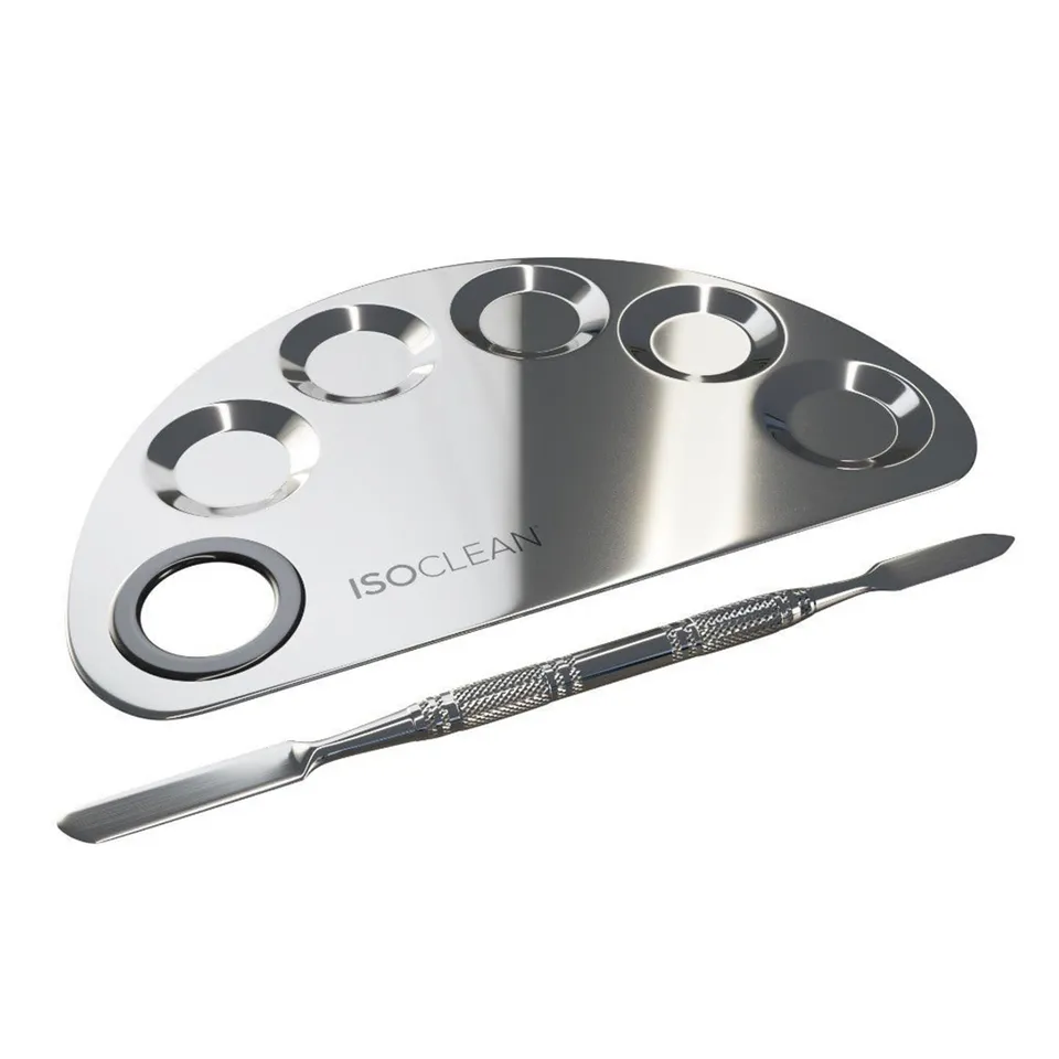 TYVEK ISOCLEAN Makeup Accessories palette de mélange maquillage métal avec spatule