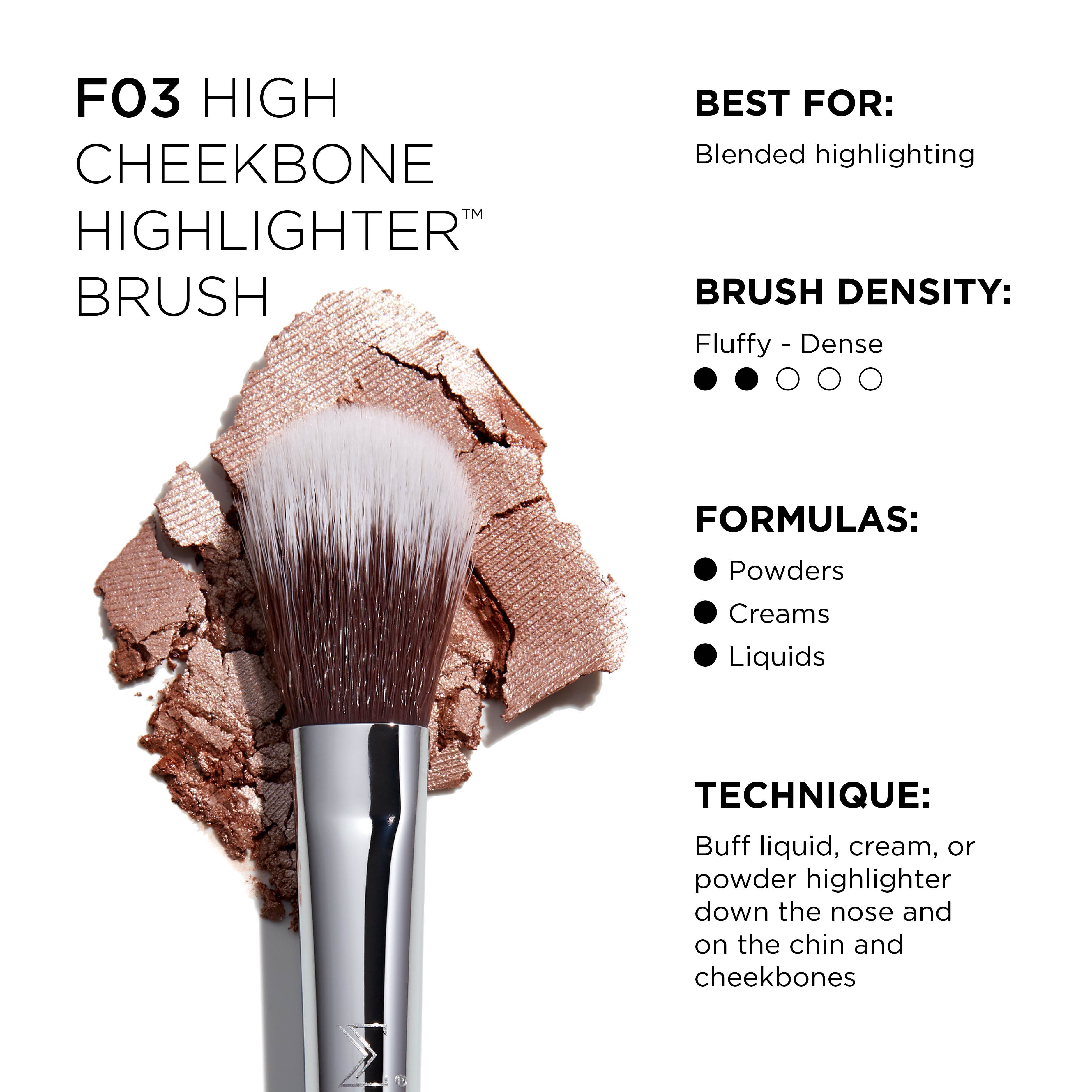 Sigma Face Brushes F03 High Cheekbone Highlighter™ pinceau illuminateur