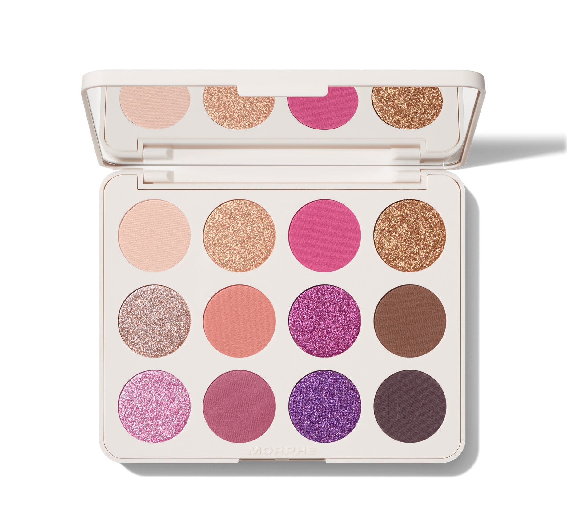 Morphe Eyeshadow & Palettes ChromaPlus 12-Pan Eyeshadow Palette palette 12 fards Rose Frequency