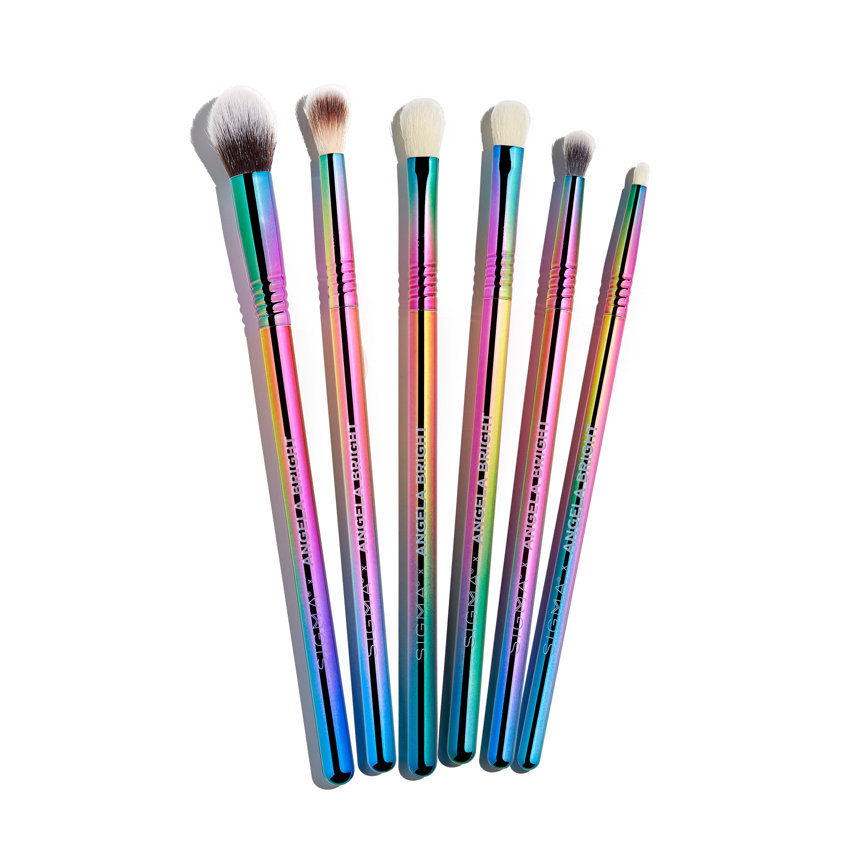 Sigma Brush Sets Sigma x Angela Bright Brush Set set de pinceaux yeux 6 pièces synthétiques